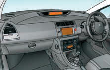 Translucent instrument panel