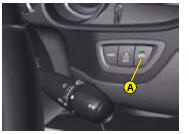You can select the Parking Space Sensor function by pressing button A.