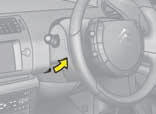 Both the height and reach of the steering wheel can be adjusted.