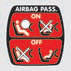 "Passenger airbag OFF"