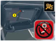 In order to be able to use a rearfacing child seat in the front passenger's seat