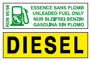 The petrol engines are designed to run on RON 95.