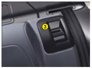 The red light on button 3 should no longer be visible - if not, push the seat